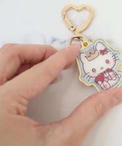 ハローキティ ハローキティxDOLLY MIX キーリング メタルキーホルダー ディアダニエル サンリオ マリモクラフト プレゼント