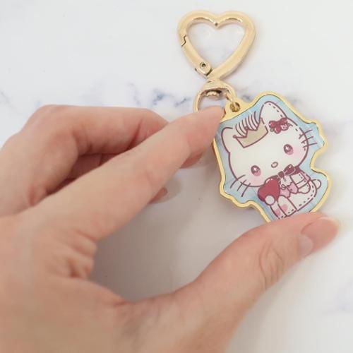 ハローキティ ハローキティxDOLLY MIX キーリング メタルキーホルダー ディアダニエル サンリオ マリモクラフト プレゼント