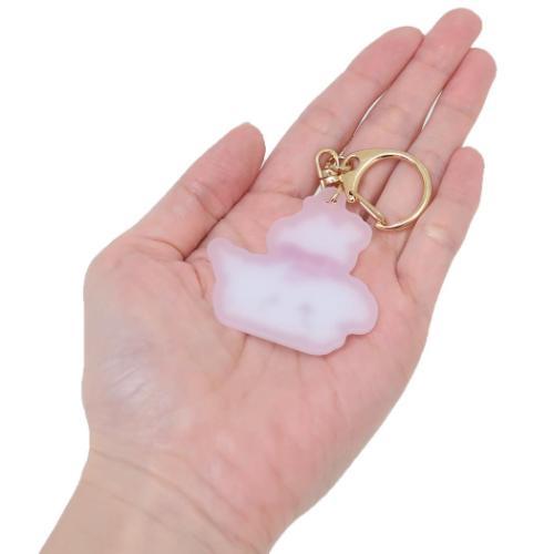 クロミ マイメロディ&クロミ UVチェンジングキーホルダー サンリオ キーリング キャラクター いちごパフェ ティーズファクトリー