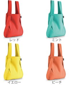 Notabag エコバッグ notabag BAG ＆ BACKPACK KIDS （ ノットアバッグ 折りたたみ 2way 撥水 ブランド トート 鞄 かばん リュックサック ）