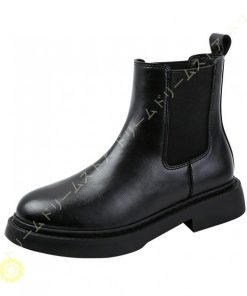 【特価】ショートブーツ レディース レザー 黒 ショート サイドゴア ローヒール 美脚 秋 冬 オシャレ ヒール 3cm ブーツ カジュアル アンクルブーツ