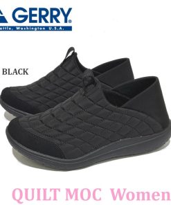 GERRY ジェリー キルティングモック レディース スリッポン GR-5588 キックバック アウトドア 軽量