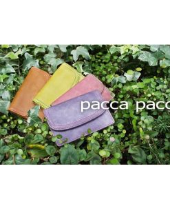 pacca 名刺入れ レディース 革 本革 日本製 馬革 カードケース 軽量 軽い 抗菌防カビ加工 除菌加工サービス