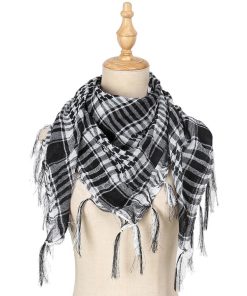 アフガンストール メンズ レディース マフラー ストール チェック柄マフラー スカーフ アメカジ系 ストリート