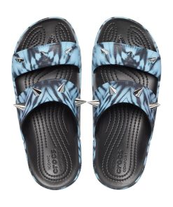 crocs クロックス crocs【メンズ レディース サンダル】Classic Rebel Sandal /クラシック レベル サンダル/マルチ×ブラック|##