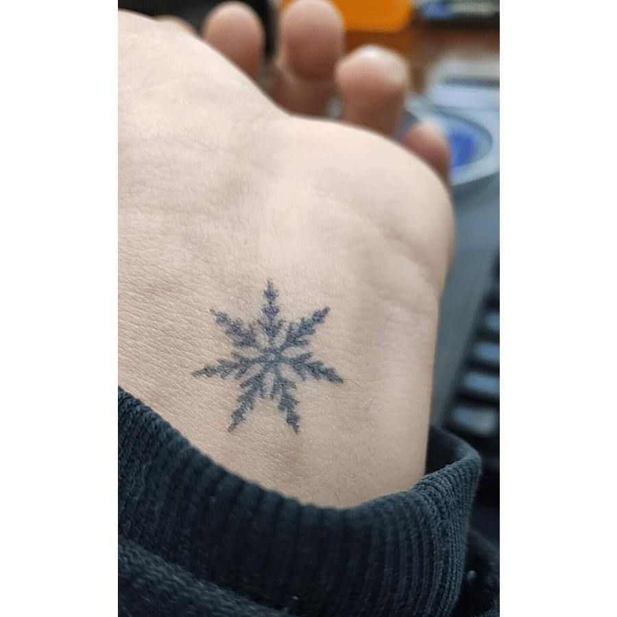 ジャグアタトゥー タトゥーシール 2週間で消えるタトゥー ヘナタトゥー 本物志向 彼岸花 4枚セット - 画像 (4)