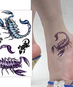 タトゥーシール 蠍 ヤモリ hm337  レギュラー