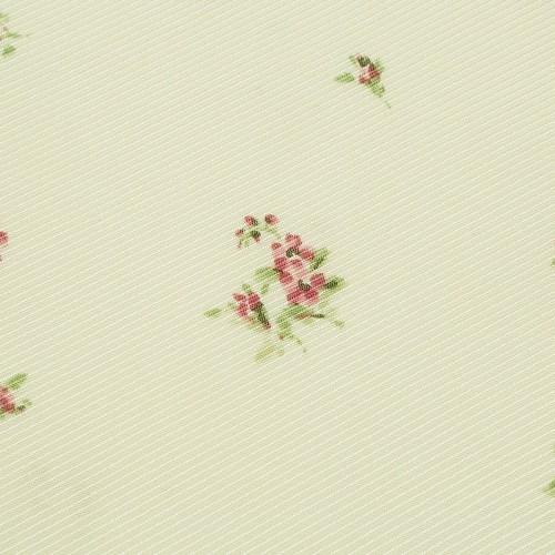 POLO RALPH LAUREN 新古品 ポロ・ラルフローレン ハンカチ プレゼント ラッピング無料 日本製 フラワー コットンシルク 大判 ハンカチーフ アイボリー 261023 - 画像 (3)