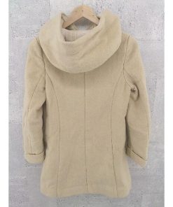 ■ Feroux フェルゥ フード ビジュー コート 2 ベージュ *