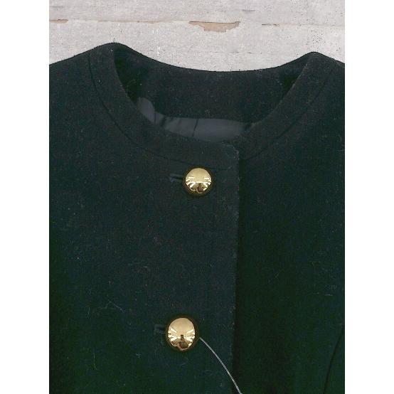 ■ NATURAL BEAUTY BASIC 長袖 コート サイズM ブラック レディース - 画像 (3)