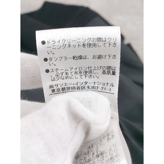 ■ NATURAL BEAUTY BASIC 長袖 コート サイズM ブラック レディース - 画像 (6)