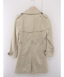 ◇ ◎ UNIQLO ユニクロ ライナー付き Aライン 長袖 トレンチ コート サイズS ライトベージュ レディース P