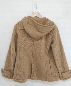 ◇ POU DOU プードゥドゥ 長袖 ダッフルコート サイズM ベージュ系 レディース E