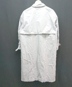 ◇ FRAMeWORK フレームワーク 無地 オーバーサイズ シンプル 長袖 ステンカラーコート 表記なし ブルー レディース E