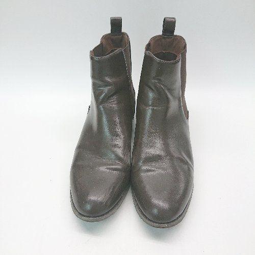 ■ letalon ルタロン ラウンドトゥ 綺麗め 大人可愛い ショート丈 ブーツ サイズL ブラウン レディース E - 画像 (4)