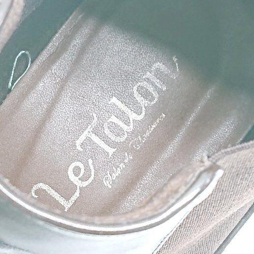 ■ letalon ルタロン ラウンドトゥ 綺麗め 大人可愛い ショート丈 ブーツ サイズL ブラウン レディース E - 画像 (8)