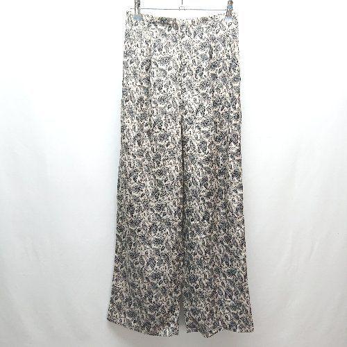 ◇ 《 LOWRYS FARM まとめ2点セット サイズM F 無地 ペイズリー柄 パンツ レディース 》 E - 画像 (3)