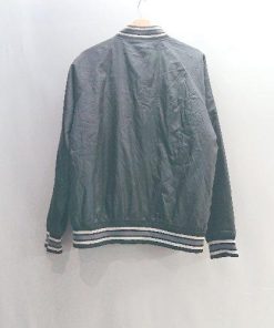 ■ CONVERSE コンバース 長袖 スカジャン サイズL ブラック グレー レディース メンズ E