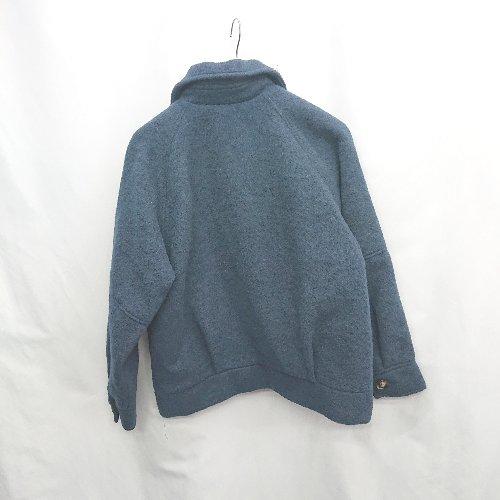 ◇ ⊇ nano universe ナノ ユニバース 長袖 ブルゾン サイズF ネイビー系 レディース E