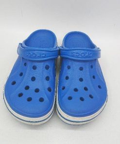 ◇ ⊂ Crocs　クロックス 205089 バヤバンド 夏系　快適 サンダル サイズW9 ブルー系 レディース E