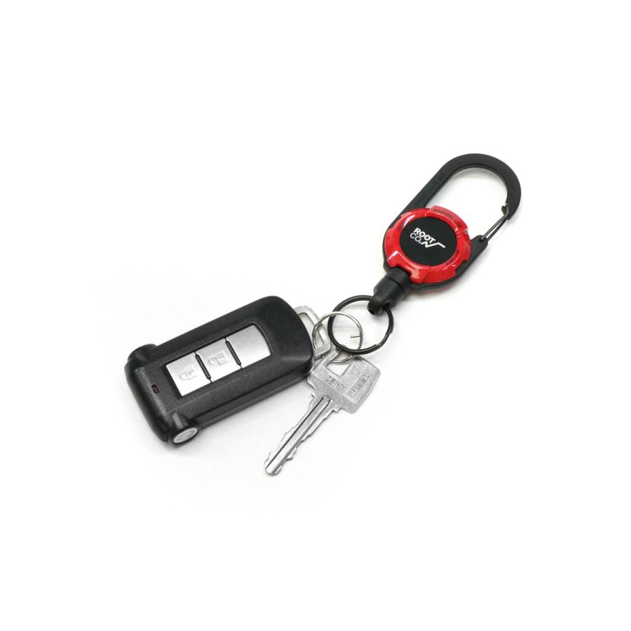 ROOT CO. 【メール便で送料無料】ルートコー キーホルダー GRAVITY MAG REEL LITE リール カラビナ キーリング 鍵 スマートキー メンズ GMRL-4361 - 画像 (8)