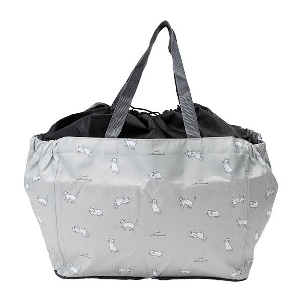 レジカゴトートバッグ エコバッグ 保冷 保温 折りたたみ コンパクト レジバッグ 大容量 買物 ショッピングバッグ ギフト - 画像 (5)