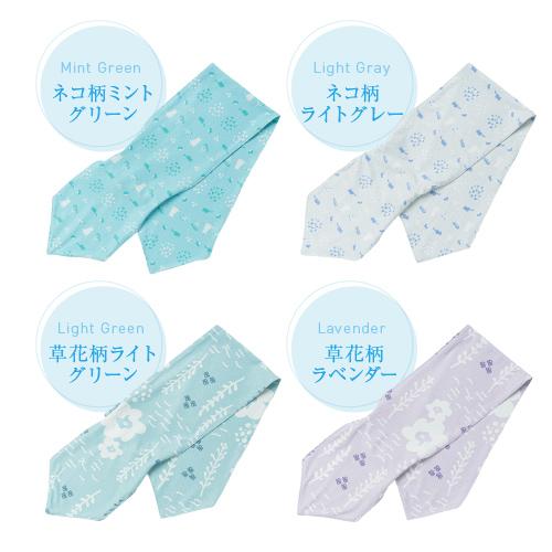 接触冷感 ライトスカーフ uvケア 暑さ対策グッズ 屋外 熱中症対策グッズ - 画像 (7)