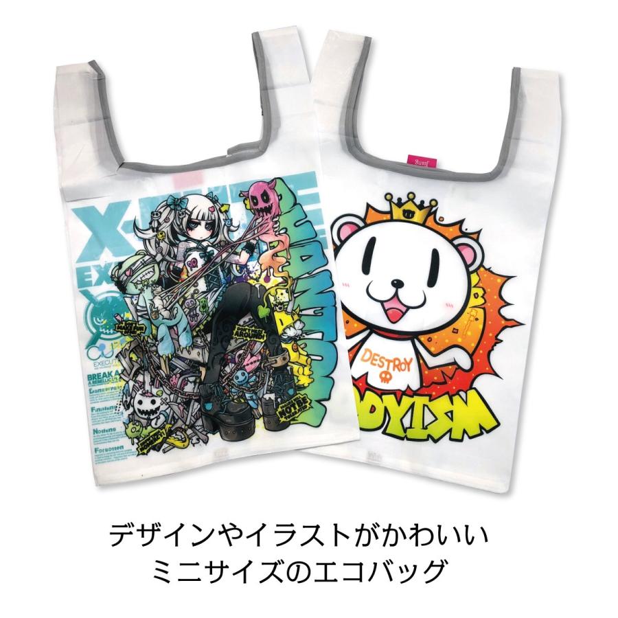 コンビニエコバッグ エコバッグ コンビニ バッグ 折りたたみ ミニ コンビニバッグ おしゃれ レジバッグ 弁当 作家 Project.C.K. ebg02-001