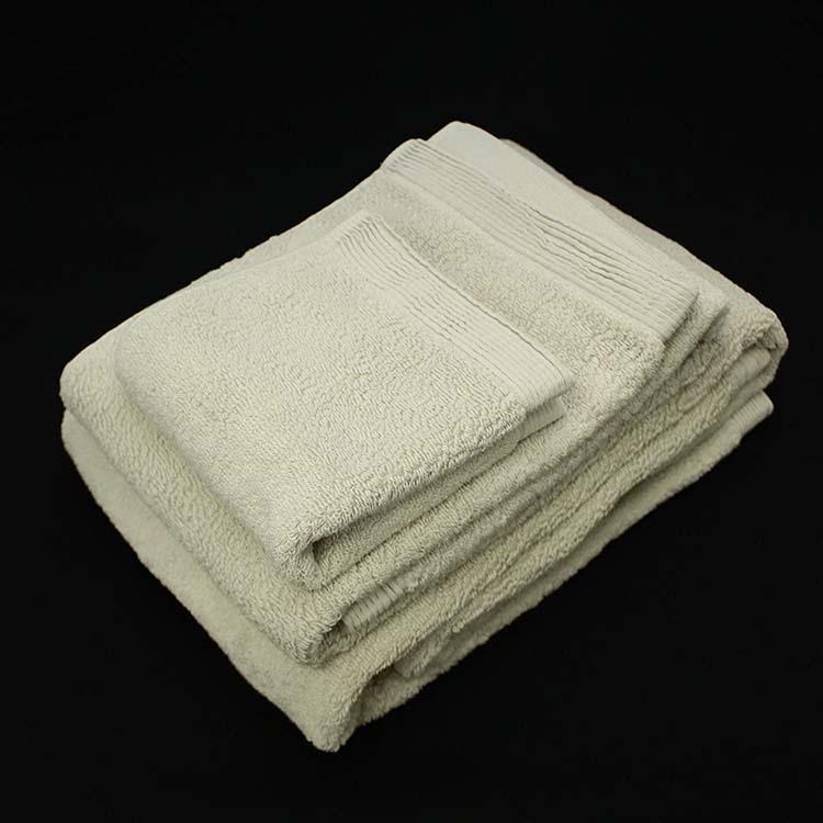 アウトレット 丸栄タオル 今治タオル ウォッシュタオル クリスメスタコットンコクーン ベージュ - 画像 (6)