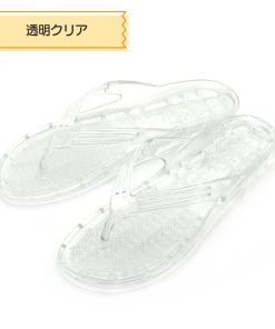 ビーチサンダル　ギョサン　レディース　選べる定番【新】クリアタイプ10色　Ｍサイズ 　（PEARL　サンダル　ビーサン　滑りにくい　日本製）