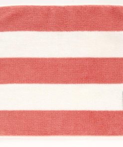 agnes b. アニエスベー 接触冷感 タオルハンカチ ボーダー ピンク