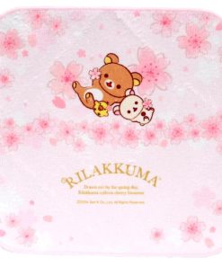 リラックマ　ブーケ　タオルハンカチ　ピンク