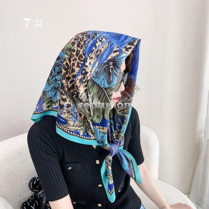 【値下げ】スカーフ レディース scarf 大判 バッグスカーフ リボンスカーフ 10色 首元ストール エコバッグ 母の日 プレゼント - 画像 (7)