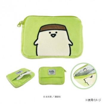 お文具といっしょ ミニティッシュポーチ(プリン)