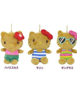日焼けキティ ハローキティ キーホルダー キティ サンリオ ボールチェーンマスコット キティちゃん HELLO KITTY 送料無料 キーチェーン かわいい 人気