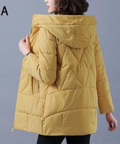 【タイムセール】赤 中綿コート ジャケット レディース アウター 防寒 暖かい 通勤 中綿 ダウンコート 30代 40代 50代 冬 フード付き ロングコート