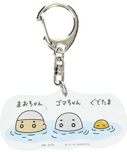 スモSRKC1608　【少年アシベ】【サンリオキャラクターズ】アクリルキーホルダー【プール】【ぐでたま】【ゴマちゃん】【サンリオ】【Go!Go!ゴマちゃん】【キー…