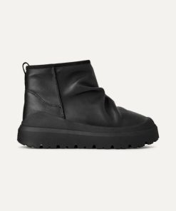 【アグ/ブーツ/メンズ ヘリテージ ユーティリティー ミニ ノアール】UGG 25AW 9/3 M HERITAGE UTILITY MINI NOIR BLACK 1171118-BLK ブラック