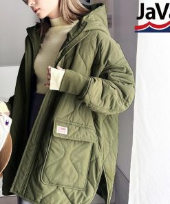 classicalelf 《javaジャバ 別注》コート レディース ジャケット アウター 8way バラクラバ付 中綿 リバーシブル キルティング フード 取り外し 羽織り