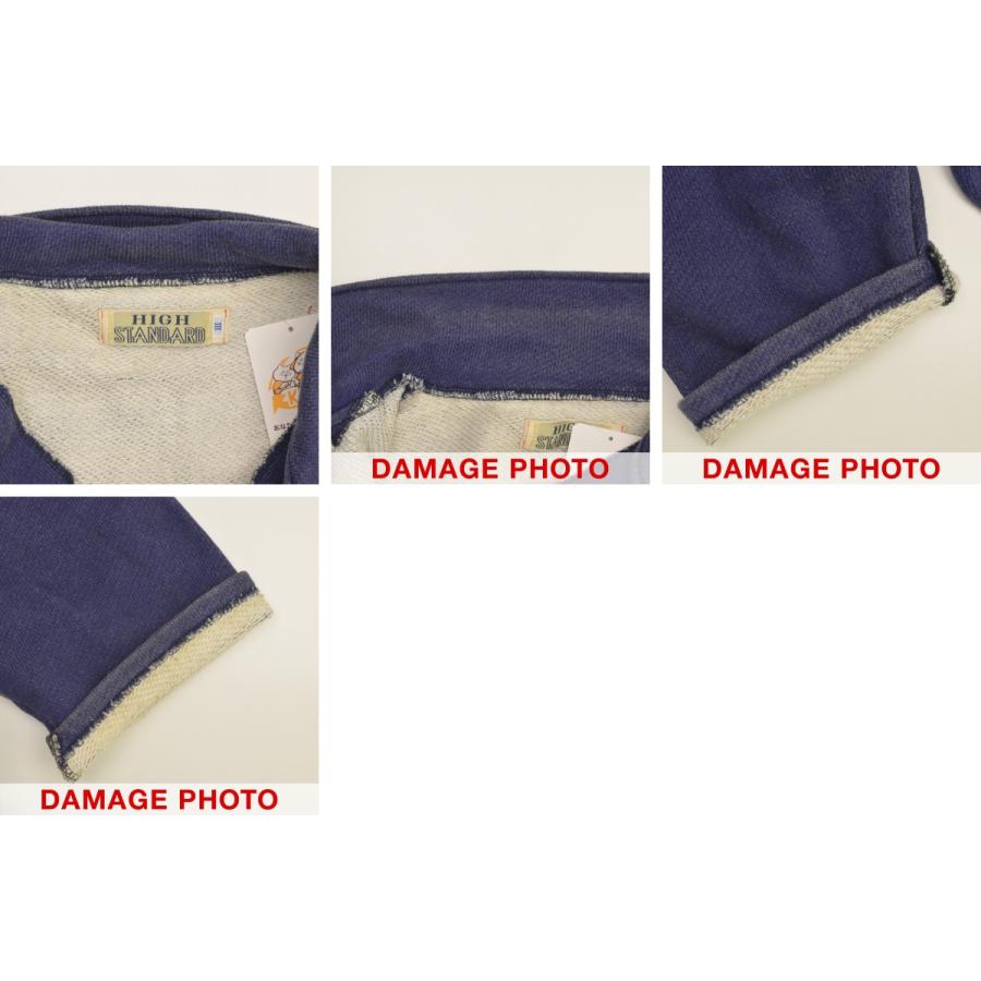 HIGH! STANDARD HIGH / ハイスタンダード 裏起毛スウェット コットンジャケット - 画像 (2)