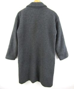 グローバルワーク ステンカラーコート ウール混 ブランド アウター レディース Lサイズ ダークグレー GLOBAL WORK