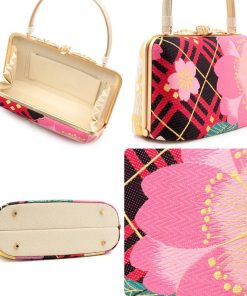 Kisste 草履バッグセット 成人式 振袖 彩小径 Sサイズ 小さい ピンク 赤 金 桜 チェック SALE