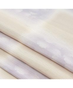 夏物 小紋 反物 正絹 絽 格子雪輪暈し模様 新品 未仕立 wc3039