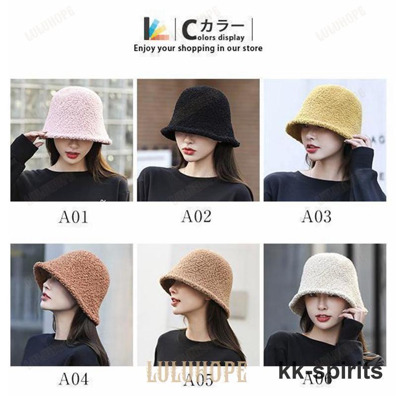 帽子 レディース バケットハット ボア もこもこ 秋冬 ハット 防寒 暖か 冬 ファー コーデ おしゃれ ふわふわ 春 暖かい 小顔効果 - 画像 (5)