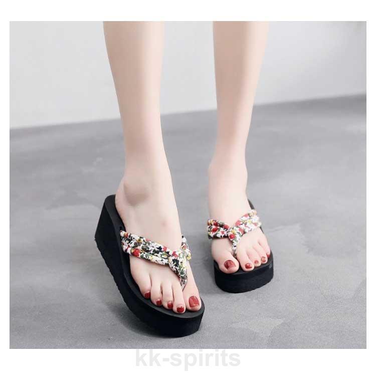 おしゃれ トングサンダル レディース 花柄 浴衣 やすい ビーチサンダル レジャー用 歩き 痛くない サンダル タウン用 - 画像 (9)