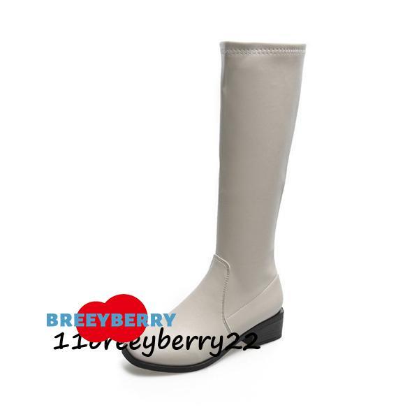 ロングブーツ ジョッキーブーツ レディース ウエスタンブーツ 靴 ブーツ 革靴 エンジニア ロング カジュアル シューズ 美脚 PU 防寒