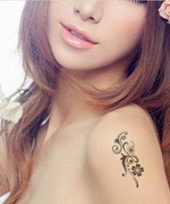 タトゥーシール 花 腕 ワンポイント 149