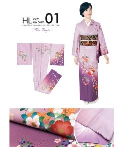 H.L (訪問着 HL) アッシュエル 訪問着  HL レディース お仕立て上がり 着物 女性 女 結婚式 宮参り 七五三 入学式 卒業式(rg)