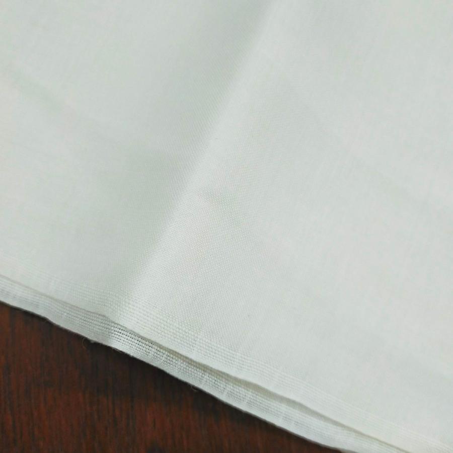 居敷当て 本麻 いしきあて 麻100 近江の麻 75×140cm 白無地 夏着物 長襦袢 小千谷縮み 近江ちぢみなどに 裏地