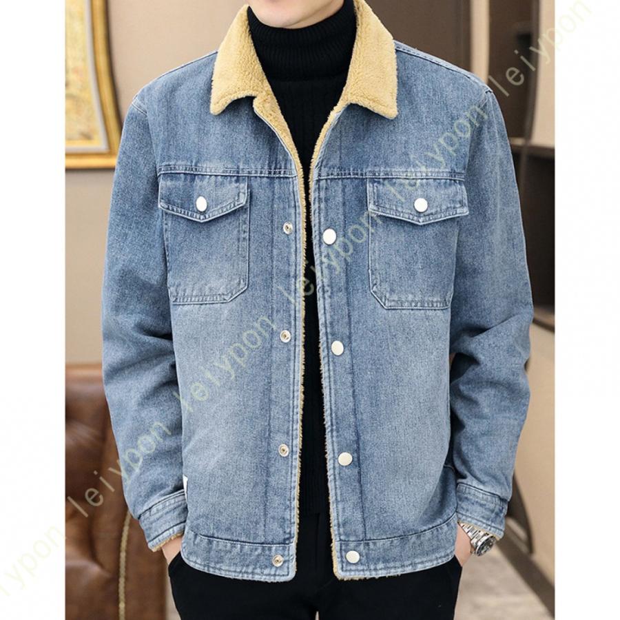 マウンテンパーカー メンズ アウトドア ジャケット フード付き 無地 多機能登山服 裏起毛 暖かい 保温 防水 アウター 防風 防寒 秋冬用 キャンプ - 画像 (8)